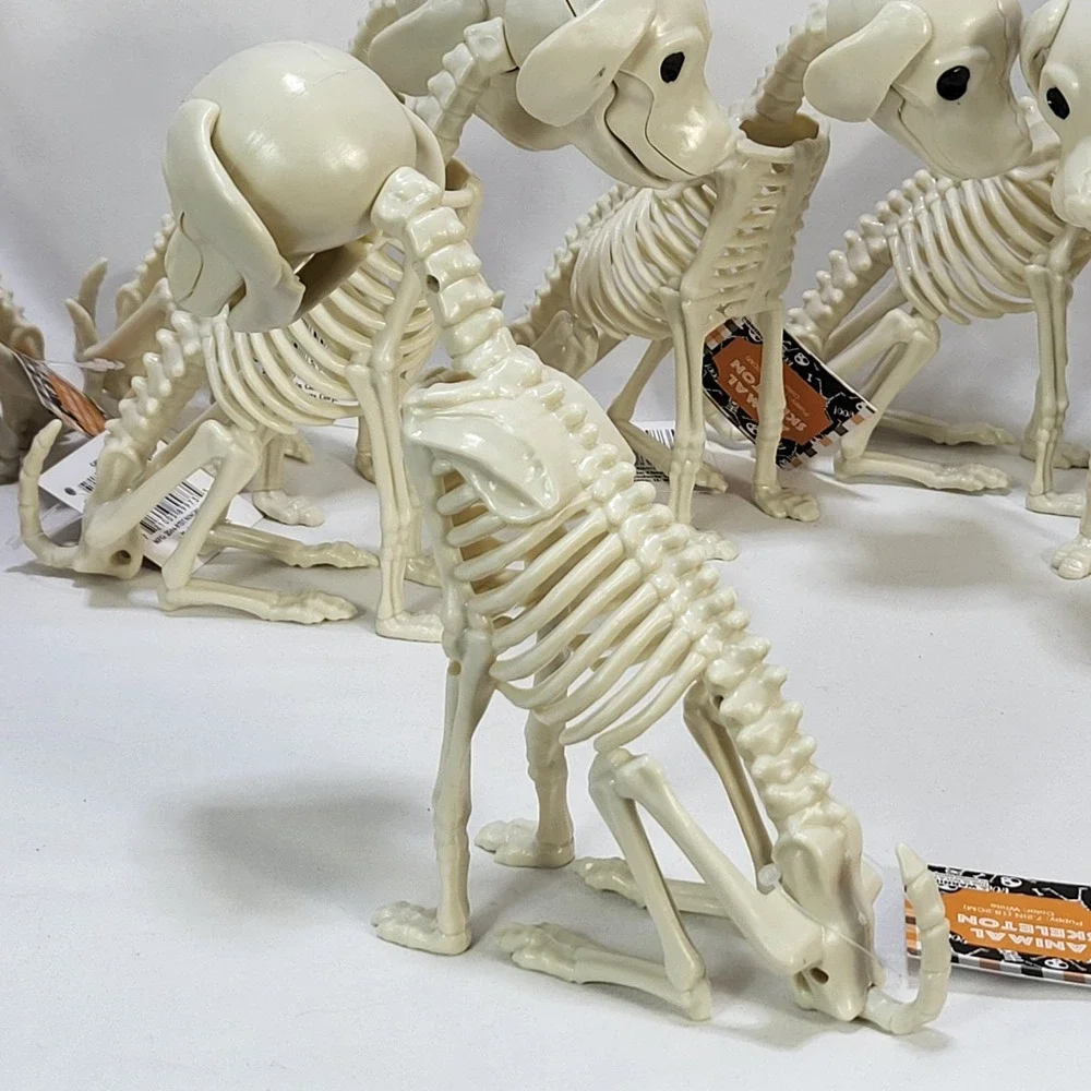 Halloween Puppy Dog Animal Skeleton 7.2